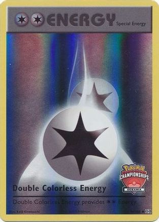 Double Colorless Energy - 90/108 (Oceania Championships)/108 - Reverse Holofoil - Promo