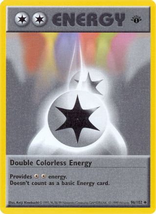 Double Colorless Energy 096 - Unlimited - Uncommon