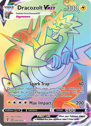 Dracozolt VMAX (Secret) 210 - Holofoil - Secret Rare