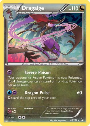 Dragalge 086 - Holofoil - Holo Rare