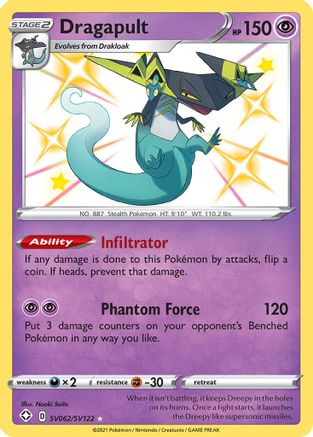 Dragapult SV062 - Holofoil - Shiny Holo Rare