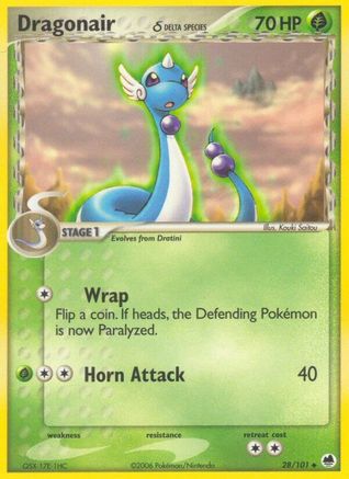Dragonair (Delta Species)/101 - Reverse Holofoil - Uncommon