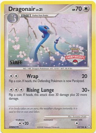Dragonair - 52/146 (State Championships) [Staff]/146  - Promo