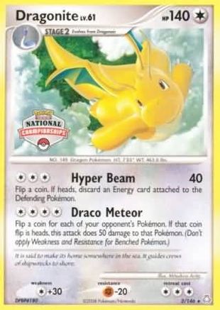 Dragonite - 2/146 (National Championships)/146 - Promo