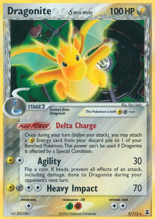 Dragonite (Delta Species) - Reverse Holofoil - Holo Rare