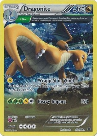 Dragonite (Cosmo Holo) 052 - Holofoil - Holo Rare