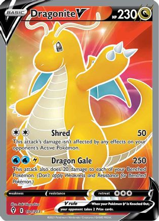 Dragonite V (Full Art) 191 - Holofoil - Ultra Rare