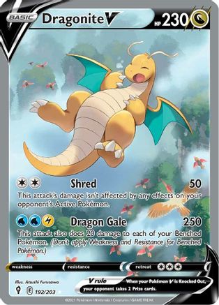 Dragonite V (Alternate Full Art) 192 - Holofoil - Ultra Rare