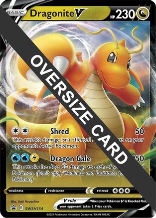 Dragonite V - SWSH154 - Holofoil - Promo