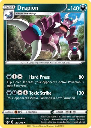 Drapion 122 - Rare