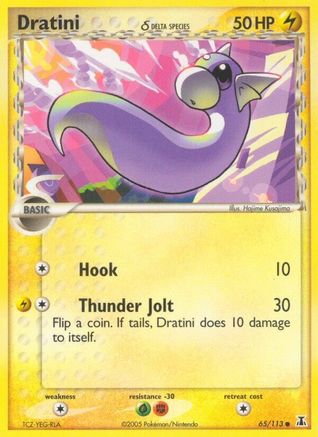Dratini (Delta Species) 065/113 - Reverse Holofoil - Common