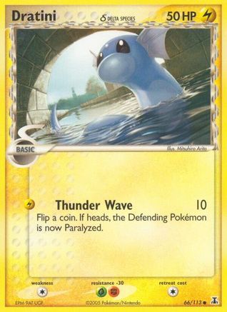 Dratini (Delta Species) 066/113 - Reverse Holofoil - Common
