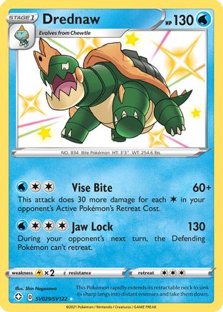Drednaw SV029 - Holofoil - Shiny Holo Rare