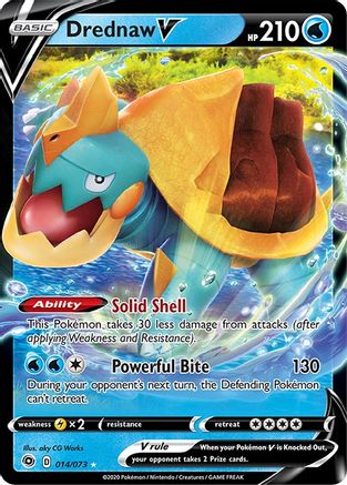 Drednaw V 014 - Holofoil - Ultra Rare