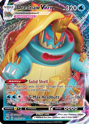 Drednaw VMAX 015 - Holofoil - Ultra Rare