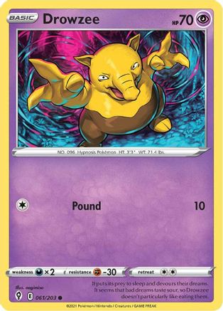 Drowzee 061 - Common