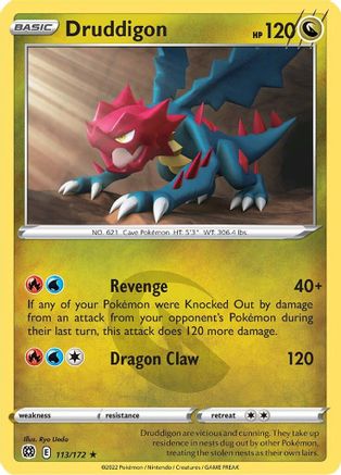 Druddigon 113 - Rare