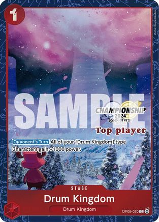 Drum Kingdom (Championship 2024 Top Player Pack) (OP08-020) - Common