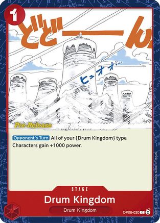 Drum Kingdom (OP08-020) - Common