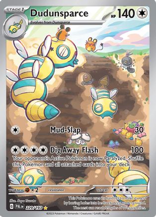 Dudunsparce 229/193 - Holofoil - Illustration Rare