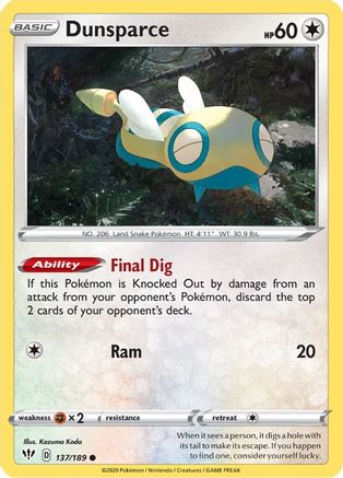 Dunsparce 137 - Common