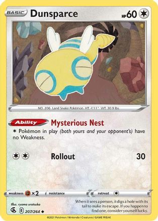 Dunsparce 207 - Uncommon