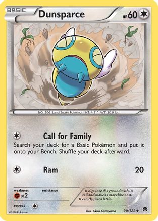 Dunsparce 090 - Uncommon
