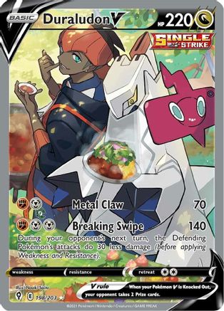 Duraludon V (Alternate Full Art) 198 - Holofoil - Ultra Rare