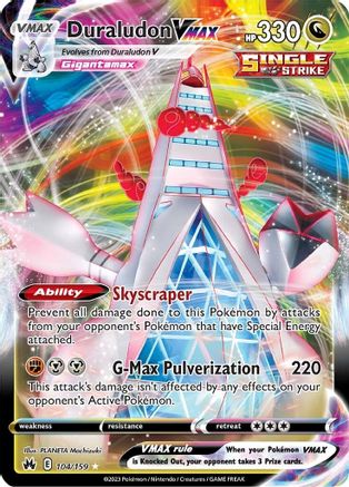 Duraludon VMAX 104 - Holofoil - Ultra Rare