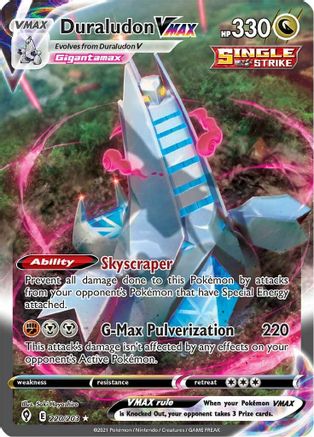 Duraludon VMAX (Alternate Art Secret) 220 - Holofoil - Secret Rare