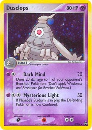 Dusclops - 14/108 (EX Power Keepers)/108 - Holofoil - Holo Rare