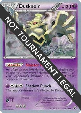 Dusknoir - 2014 (Trent Orndorff) 063 - Holo Rare