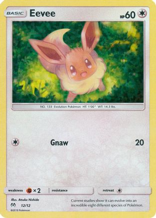 Eevee - 12/12/12 - Holofoil - Promo