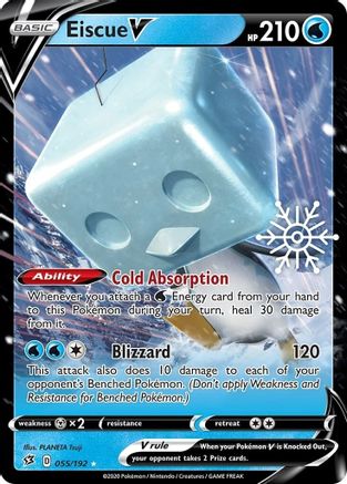 Eiscue V (Holiday Calendar) 055/192 - Holofoil - Promo