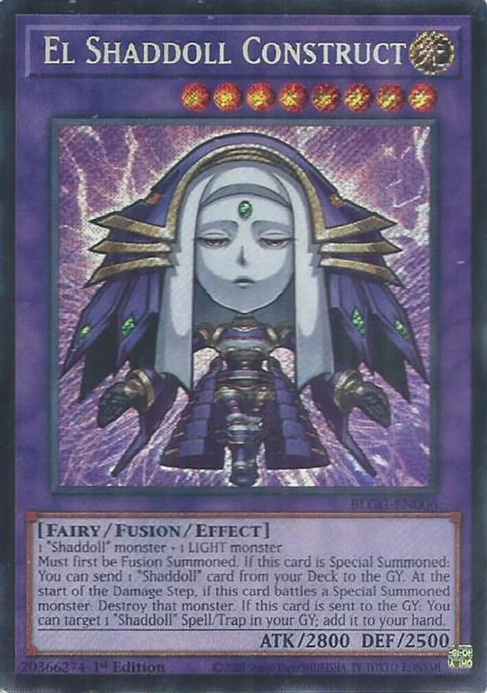 El Shaddoll Construct (BLGG-EN006) - Secret Rare