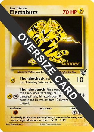 Electabuzz - 1 (Best of Game 1 Promo) - Promo