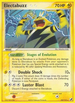 Electabuzz/115 - Reverse Holofoil - Rare
