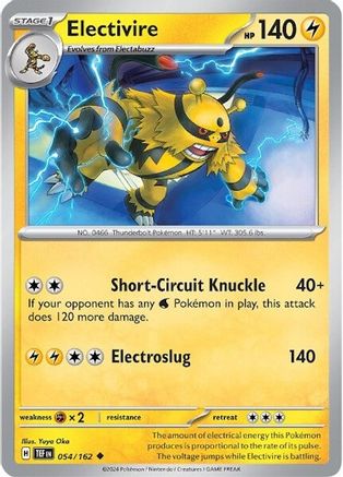 Electivire 054  - Uncommon