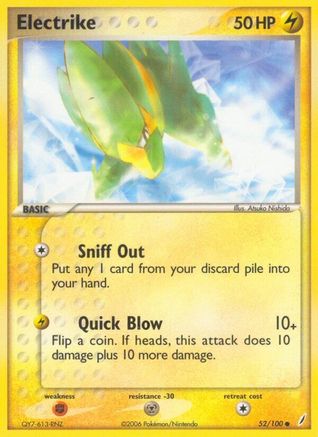 Electrike 052/100 - Reverse Holofoil - Common