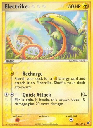 Electrike 060/107 - Reverse Holofoil - Common