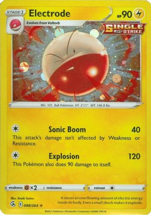 Electrode (Cosmos Holo) 088/264 - Holofoil - Rare