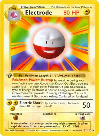 Electrode/102 - 1st Edition - Rare