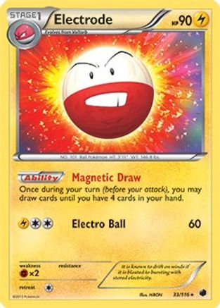 Electrode (BW Plasma Freeze) 033/116 - Rare