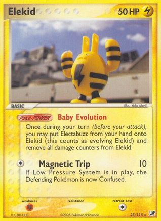 Elekid - Reverse Holofoil - Rare