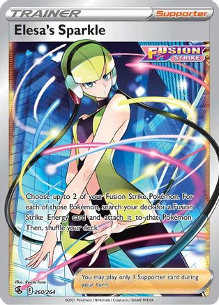 Elesa's Sparkle (Full Art) 260 - Holofoil - Ultra Rare
