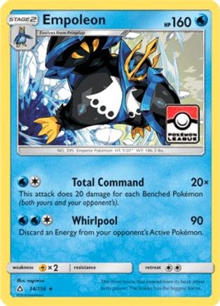 Empoleon (Pokemon League) 034/156 - Reverse Holofoil - Promo