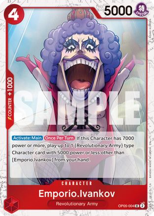 Emporio.Ivankov (Pirate Foil) (OP05-004) - Uncommon