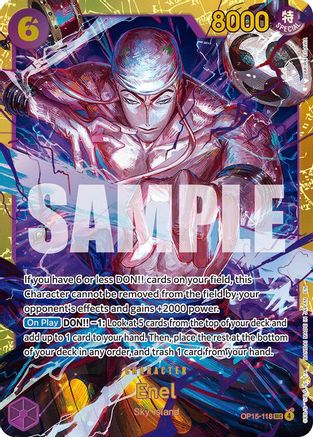Enel (OP15-118) (OP15-118) - Secret Rare