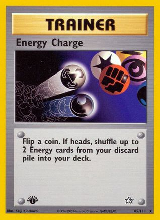 Energy Charge 085 - 1st Edition - Rare