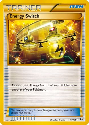 Energy Switch 109 - Holofoil - Secret Rare